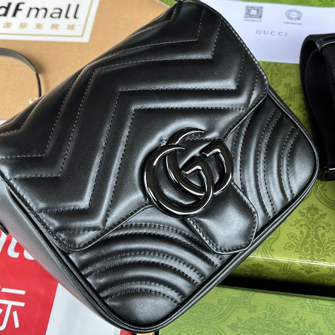 Pronta Entrega – Bolsa Gucci Matelassê GG Marmont Transversal
