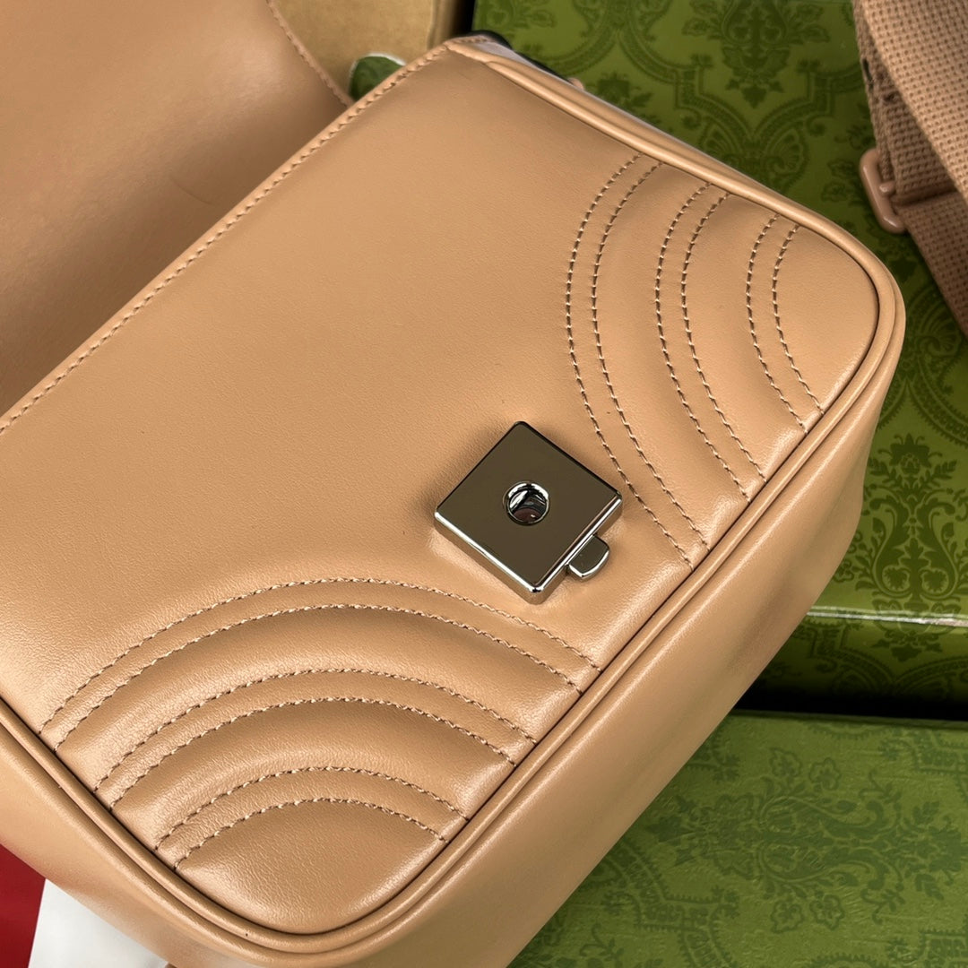 Pronta Entrega – Bolsa Gucci Matelassê GG Marmont Transversal