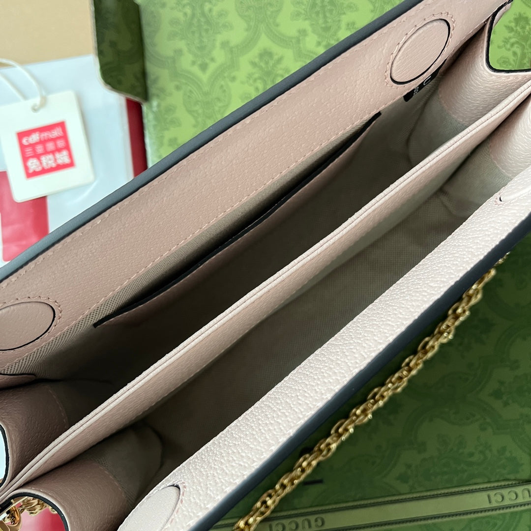Pronta Entrega – Bolsa Gucci Ophidia com Double G Pequena de Ombro