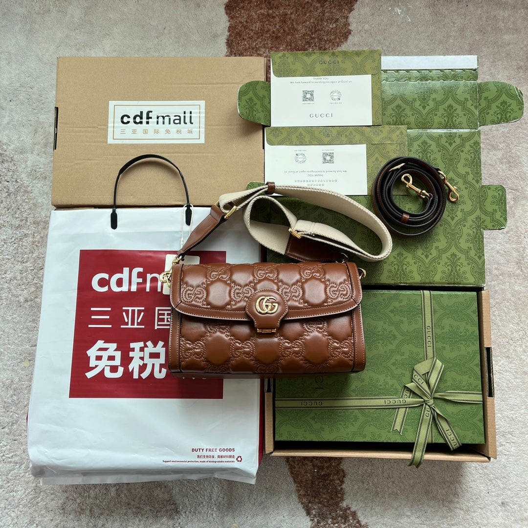 Pronta Entrega – Bolsa Gucci GG Matelassê Pequena