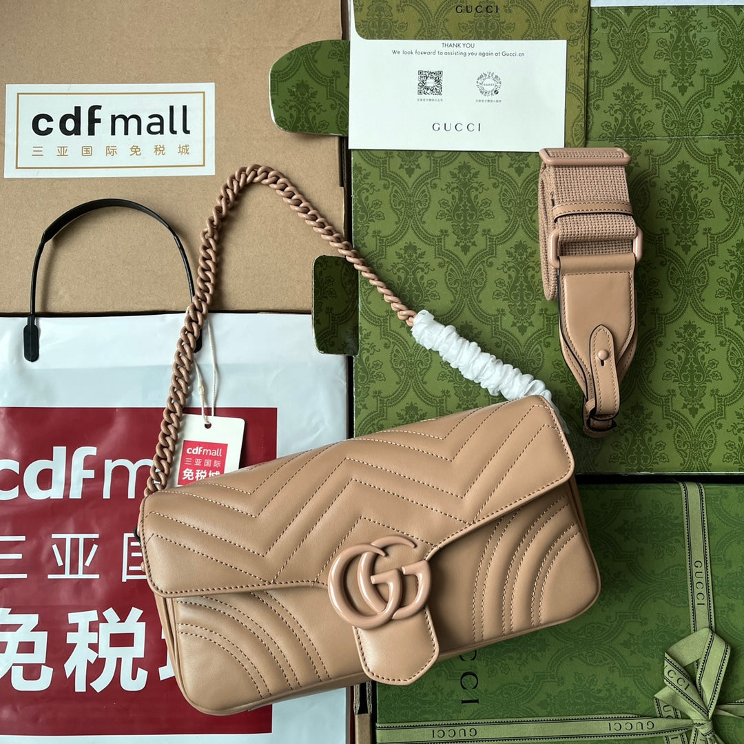 Pronta Entrega – Bolsa Gucci GG Marmont de Ombro