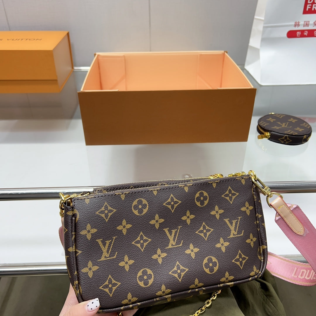 Pronta Entrega – Bolsa Modelo Louis Vuitton Multi Pochette