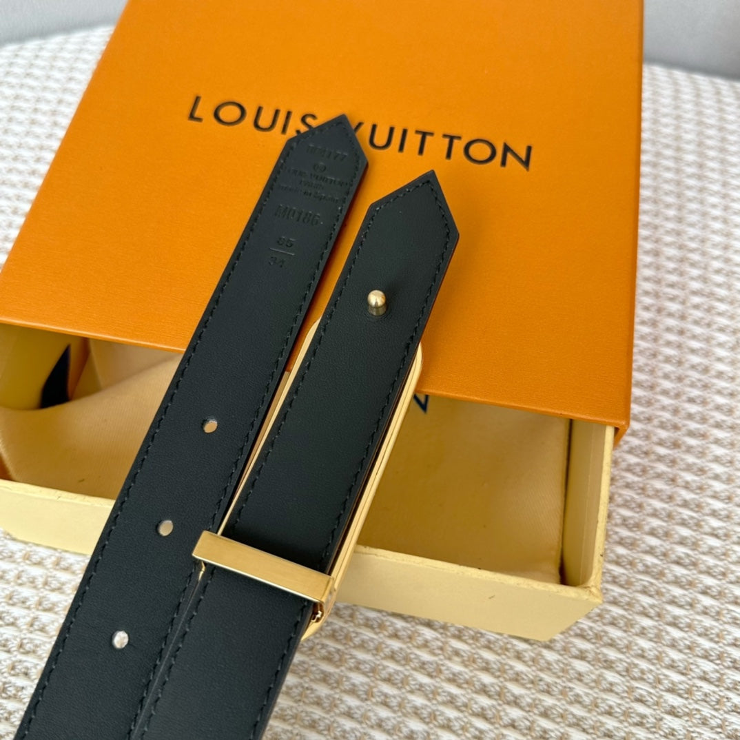 Pronta Entrega – Cinto Modelo Lоuіѕ Vuіttоn Reversível My LV Chain 25 mm