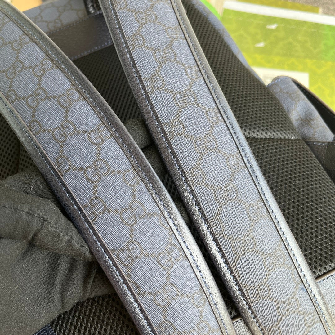 Pronta Entrega – Mochila Ophidia GG Média de Couro