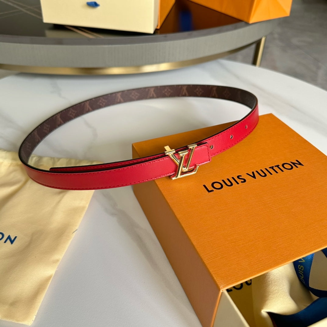 Pronta Entrega – Cinto Modelo Lоuіѕ Vuіttоn Reversível LV Iconic 20 mm
