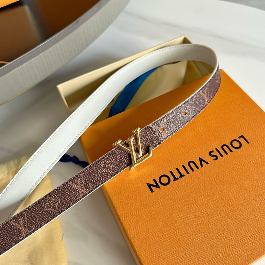 Pronta Entrega – Cinto Modelo Lоuіѕ Vuіttоn Reversível LV Iconic 20 mm