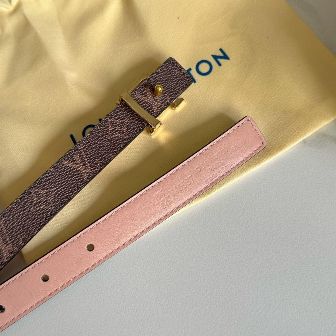 Pronta Entrega – Cinto Modelo Lоuіѕ Vuіttоn Reversível LV Iconic 20 mm
