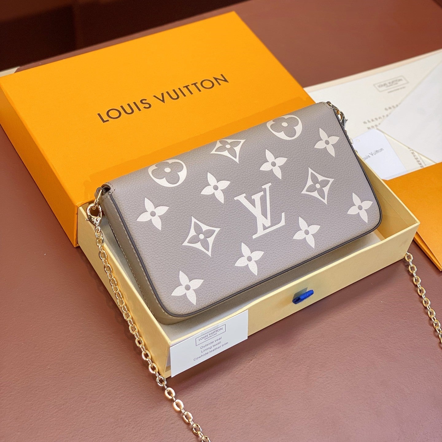 Pronta Entrega – Bolsa Modelo Louis Vuitton Felicie Pochette