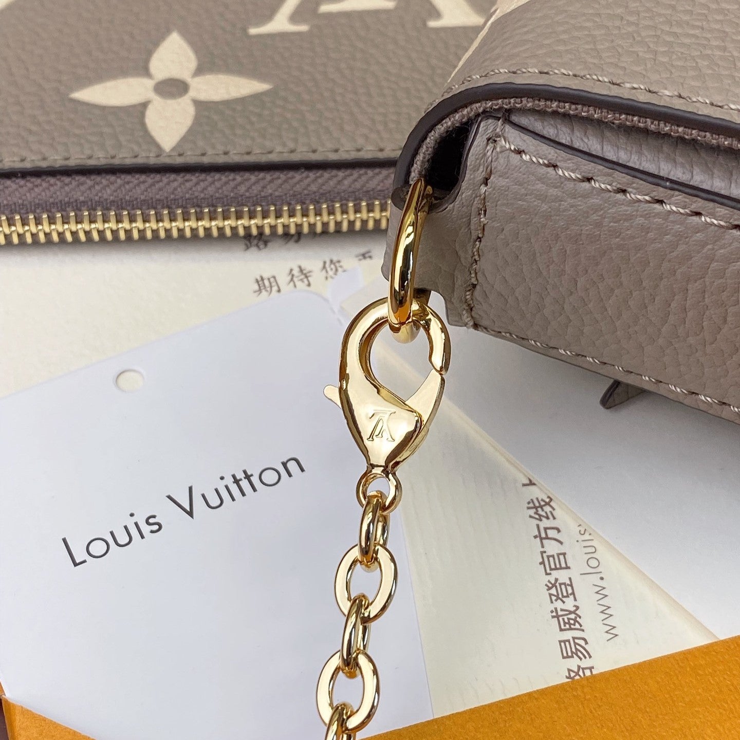 Pronta Entrega – Bolsa Modelo Louis Vuitton Felicie Pochette