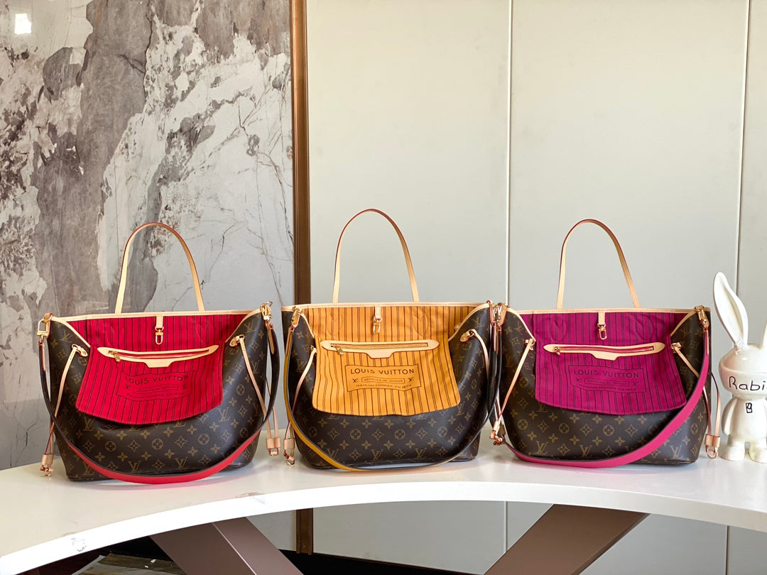 Pronta Entrega – Bolsa Neverfull Bandoulière Inside Out MM