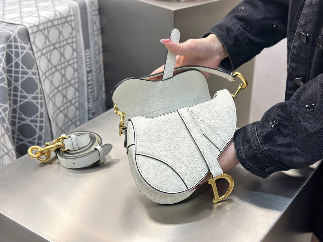 Pronta Entrega – Bolsa Dior Saddle Míni com Alça