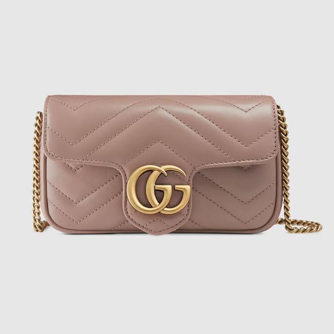 Pronta Entrega – Bolsa Gucci GG Marmont Matelassê Pequena