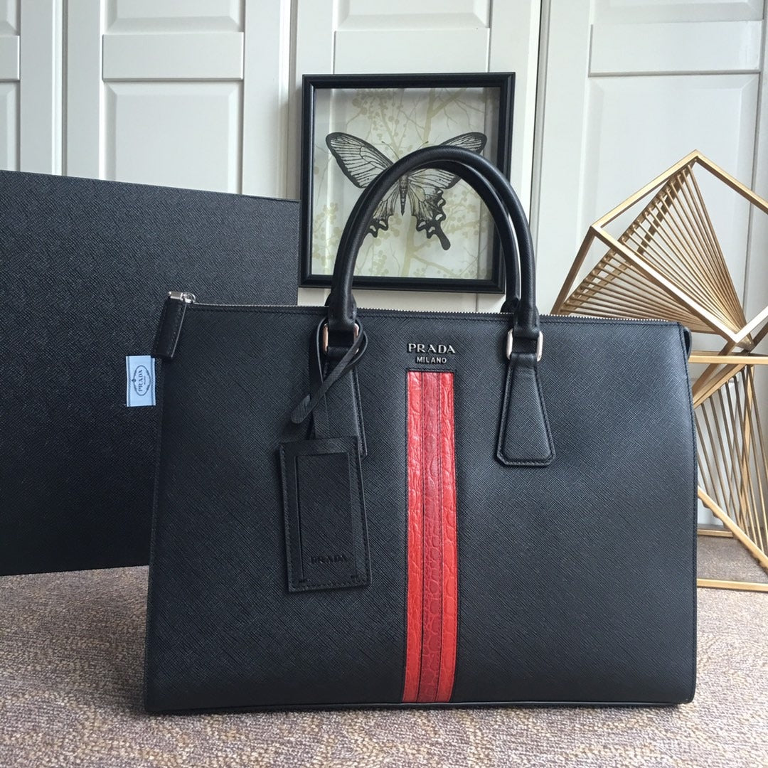 Pronta Entrega – Bolsa Modelo Prada Galleria Média em Couro Saffiano