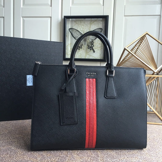 Pronta Entrega – Bolsa Modelo Prada Galleria Média em Couro Saffiano