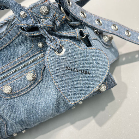 Pronta Entrega – Bolsa Balenciaga Neo Classic Mini Denim