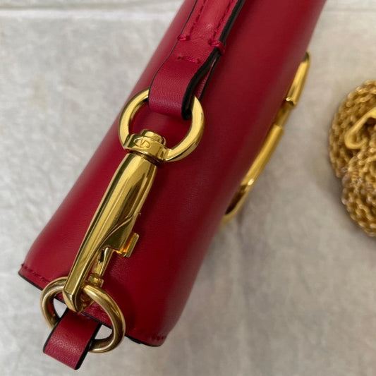 Pronta Entrega – Bolsa Transversal Modelo Valentino Garavani Vermelho