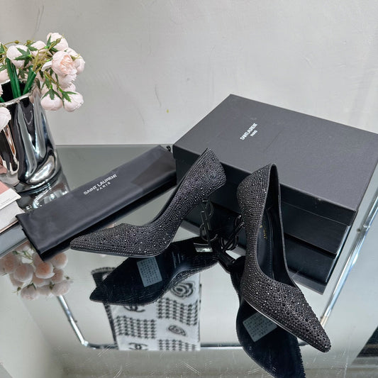 Pronta Entrega – Scarpin Modelo Saint Laurent Opyum Preto