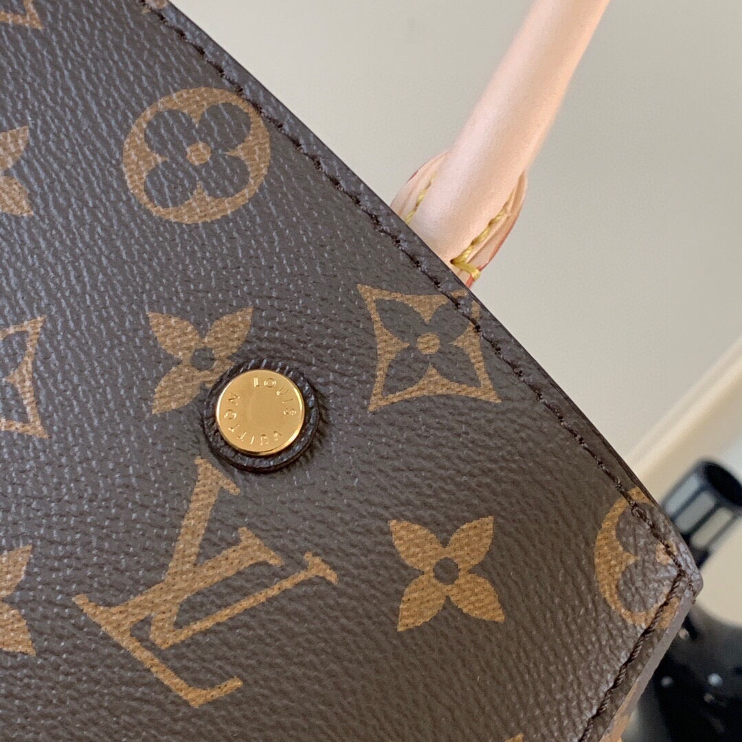 Pronta Entrega – PRONTA-ENTREGA – Bolsa Modelo Louis Vuitton Montaigne MM Monogramada Pre-owned 2019