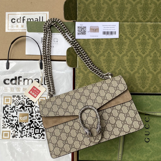 Pronta Entrega – Bolsa Modelo Gucci Dionysus GG Supreme Pequena