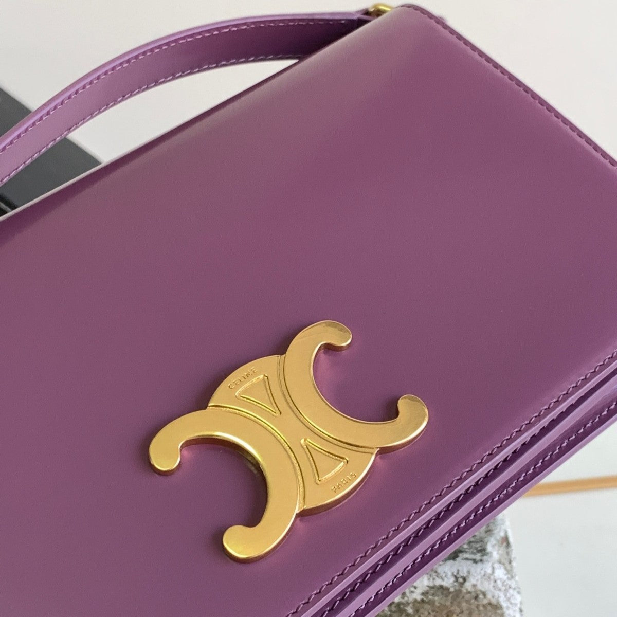 Pronta Entrega – PRONTA-ENTREGA – Bolsa Modelo Celine Trapeze Triomphe