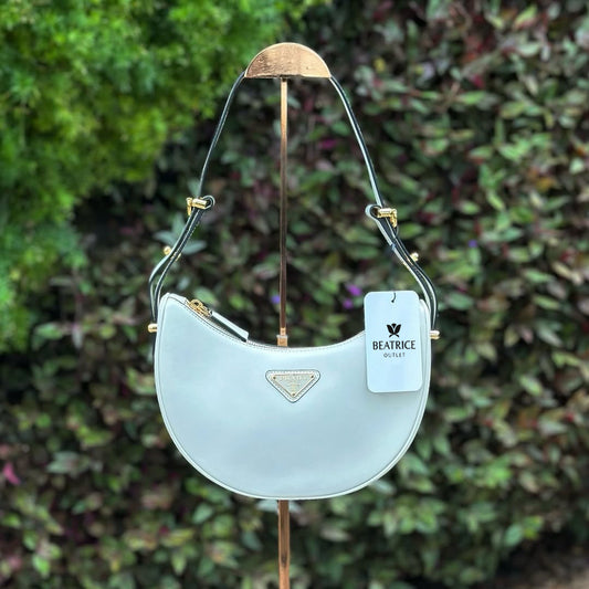 Pronta Entrega – PRONTA-ENTREGA – PRADA MOON BAG WHITE LEATHER