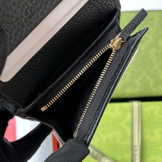 Pronta Entrega – Porta-cartões Modelo Gucci Horsebit 1955