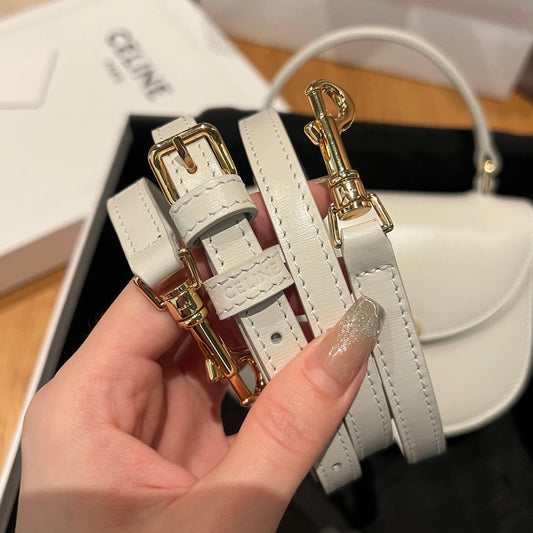 Pronta Entrega – Bolsa Celine Besace Clea Mini em Couro