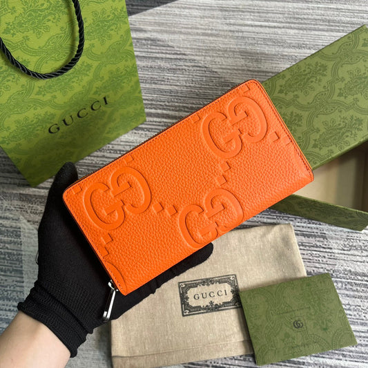 Pronta Entrega – Carteira Modelo Gucci Jumbo GG com Zíper