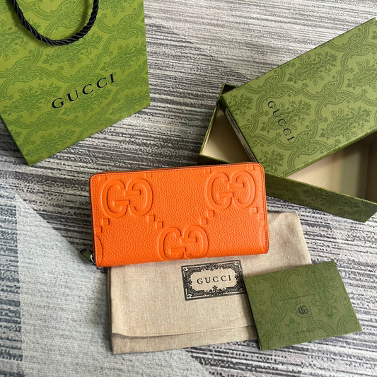 Pronta Entrega – Carteira Modelo Gucci Jumbo GG com Zíper