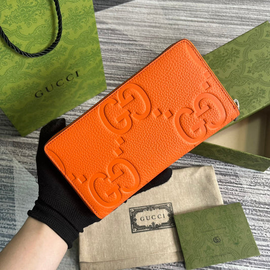 Pronta Entrega – Carteira Modelo Gucci Jumbo GG com Zíper
