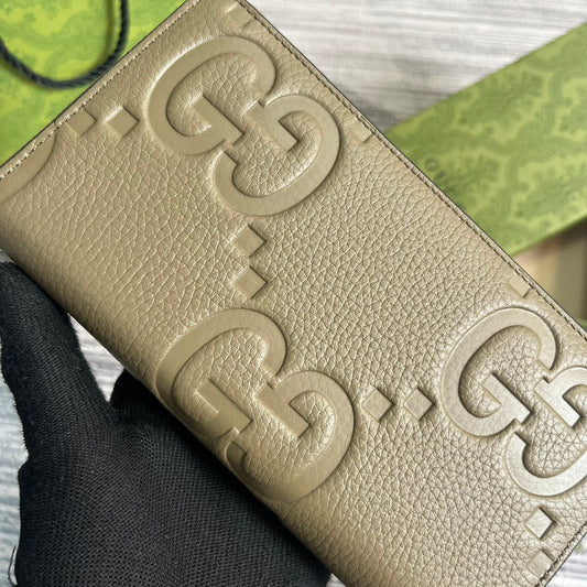 Pronta Entrega – Carteira Modelo Gucci Jumbo GG com Zíper