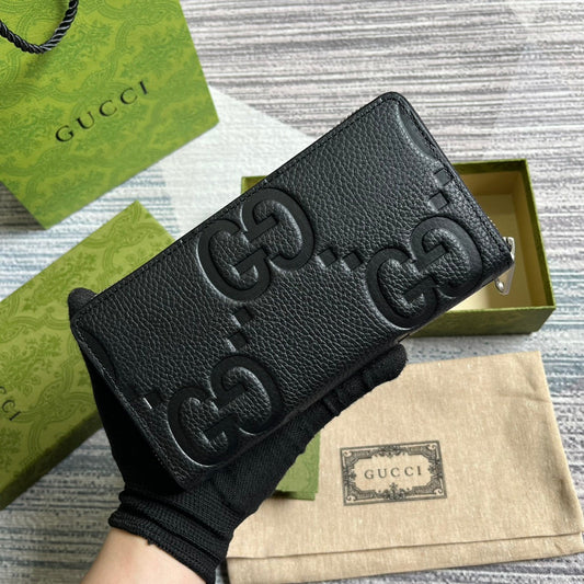 Pronta Entrega – Carteira Modelo Gucci Jumbo GG com Zíper