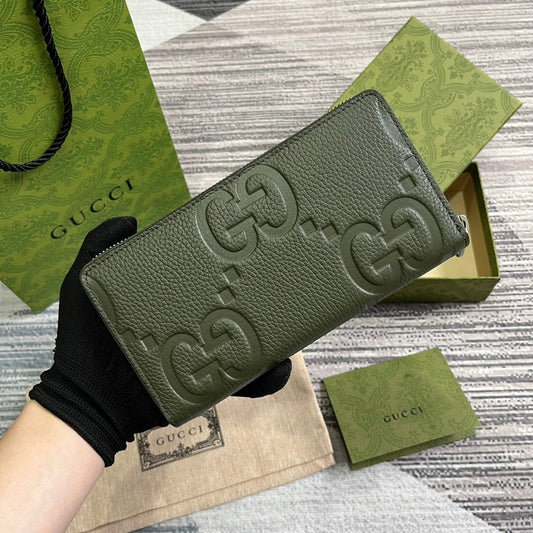 Pronta Entrega – Carteira Modelo Gucci Jumbo GG com Zíper