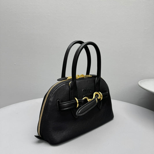 Pronta Entrega – Bolsa Miu Miu de Mão Aventure Pequena em Couro Napa