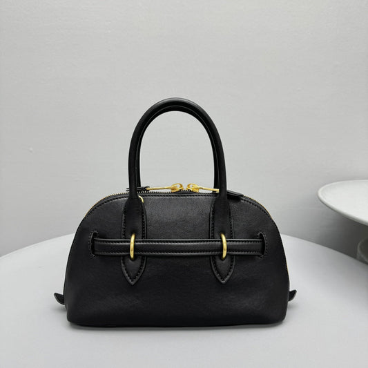 Pronta Entrega – Bolsa Miu Miu de Mão Aventure Pequena em Couro Napa