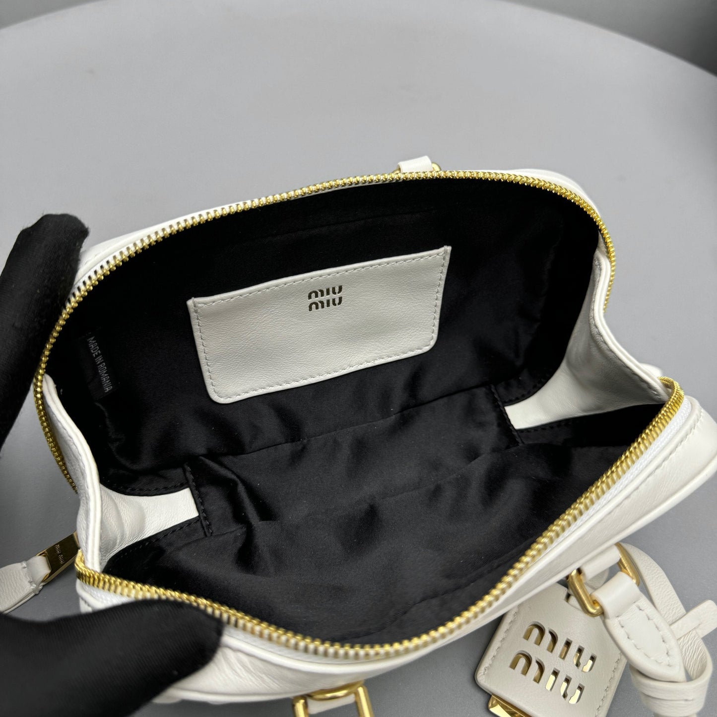 Pronta Entrega – Bolsa Miu Miu Arcadie Mini em Couro Napa Matelassê