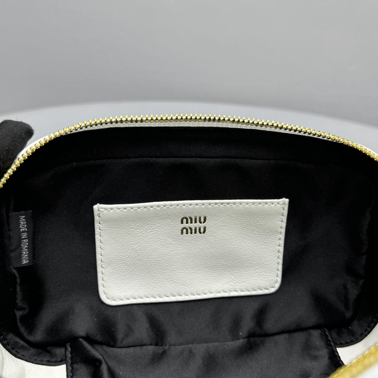 Pronta Entrega – Bolsa Miu Miu Arcadie Mini em Couro Napa Matelassê
