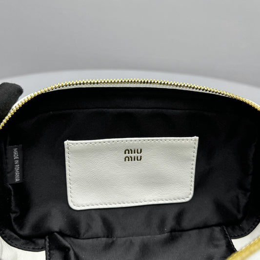 Pronta Entrega – Bolsa Miu Miu Arcadie Mini em Couro Napa Matelassê