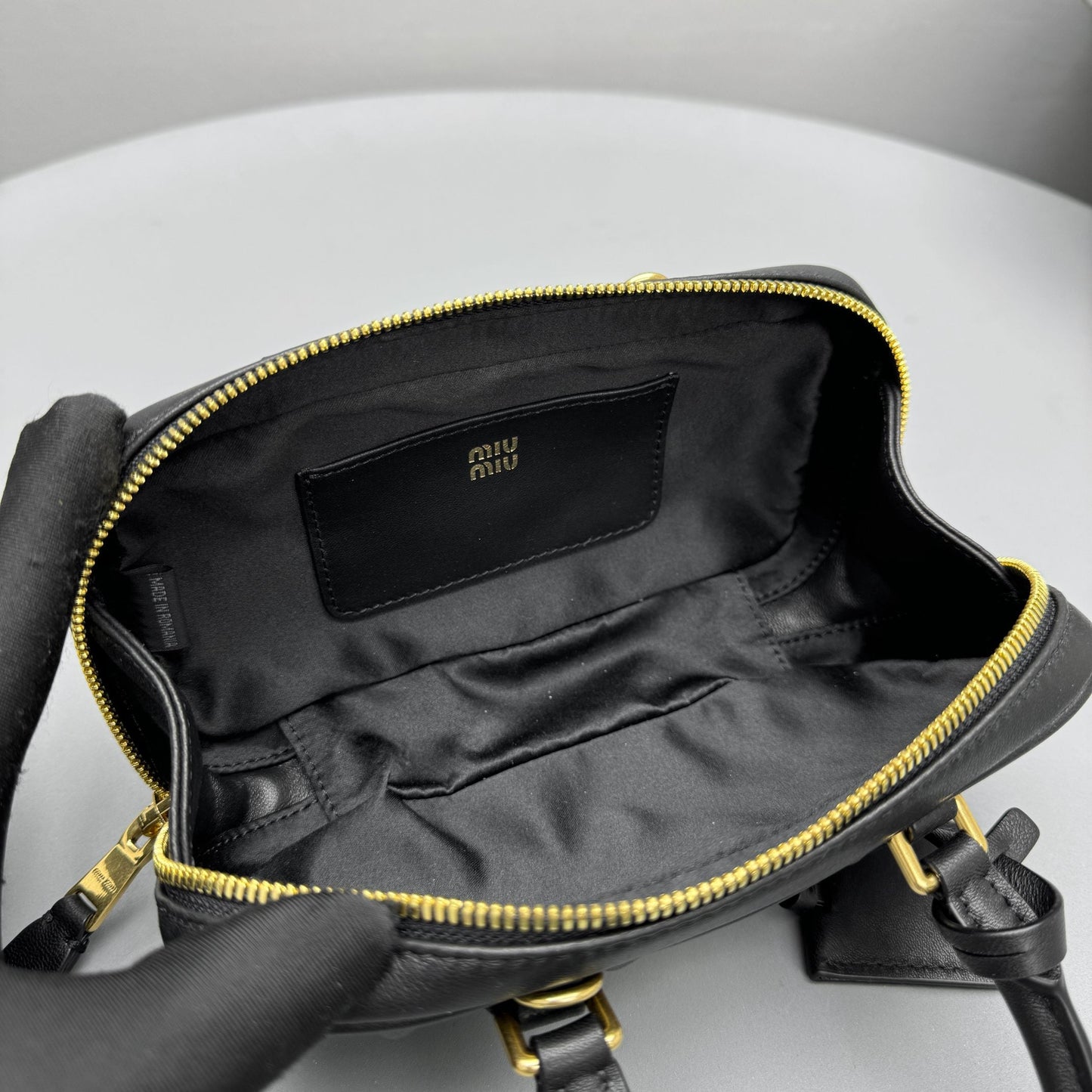 Pronta Entrega – Bolsa Miu Miu Arcadie Mini em Couro Napa Matelassê