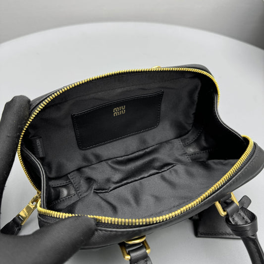 Pronta Entrega – Bolsa Miu Miu Arcadie Mini em Couro Napa Matelassê
