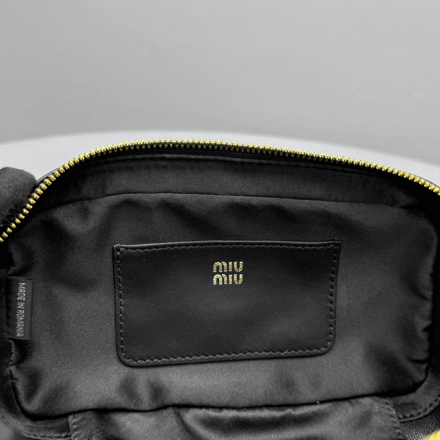 Pronta Entrega – Bolsa Miu Miu Arcadie Mini em Couro Napa Matelassê