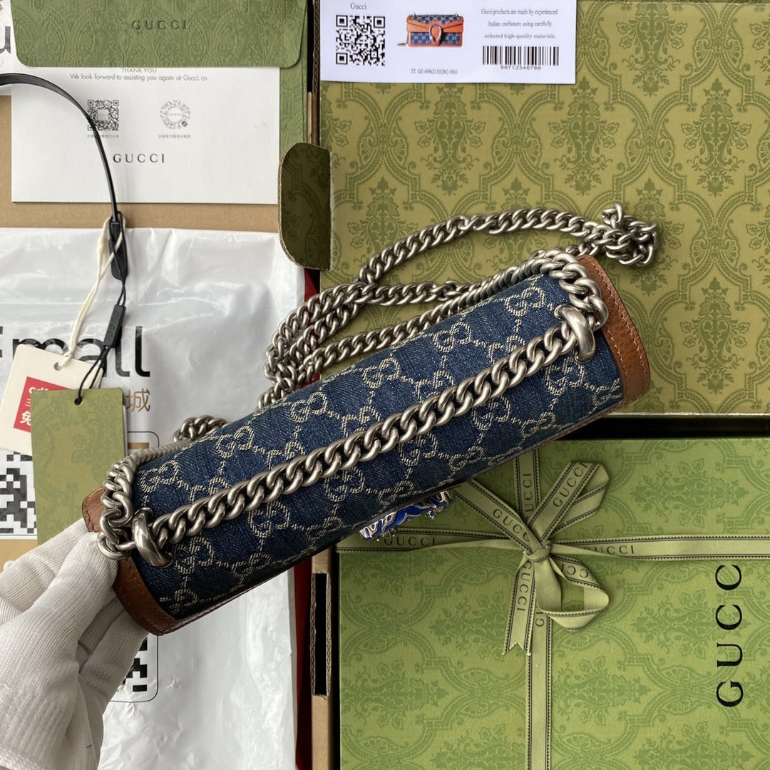 Pronta Entrega – Bolsa Modelo Gucci Dionysus Jeans