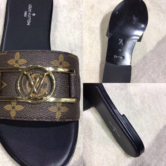 Pronta Entrega – Sandália Modelo Lоuіѕ Vuіttоn Monogram Brown