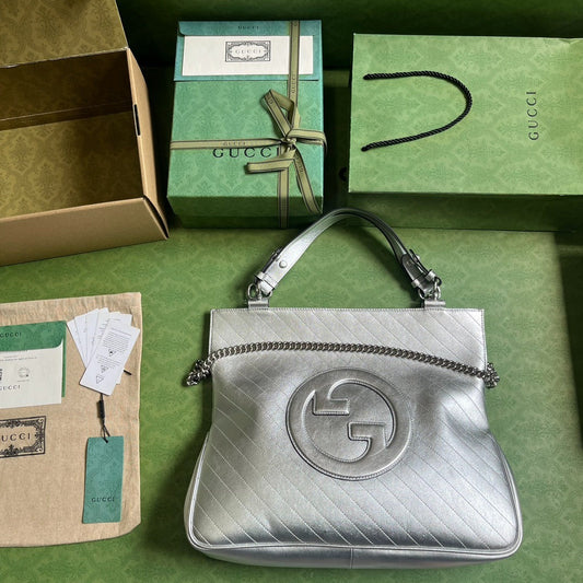 Pronta Entrega – PRONTA-ENTREGA – Bolsa Modelo Gucci de Ombro Interlocking G
