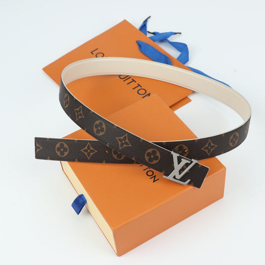 Pronta Entrega – Cinto Modelo Louis Vuitton Reversível LV Initiales 30 mm
