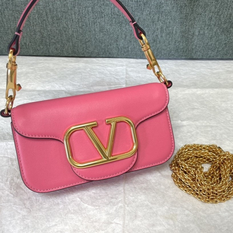 Pronta Entrega – Bolsa Transversal Modelo Valentino Garavani Rosa