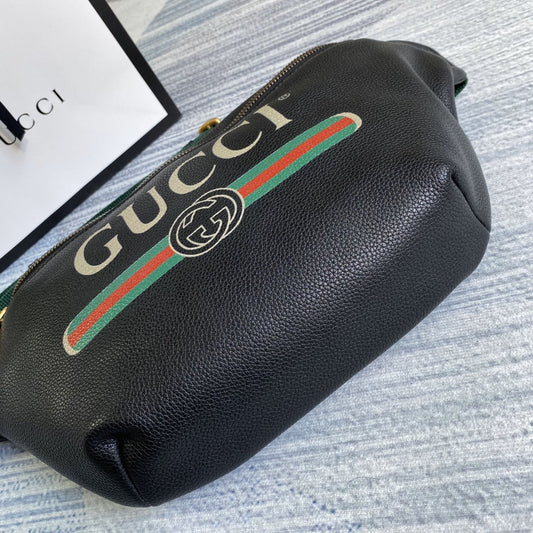 Pronta Entrega – Pochete Modelo Gucci Couro de Bezerro