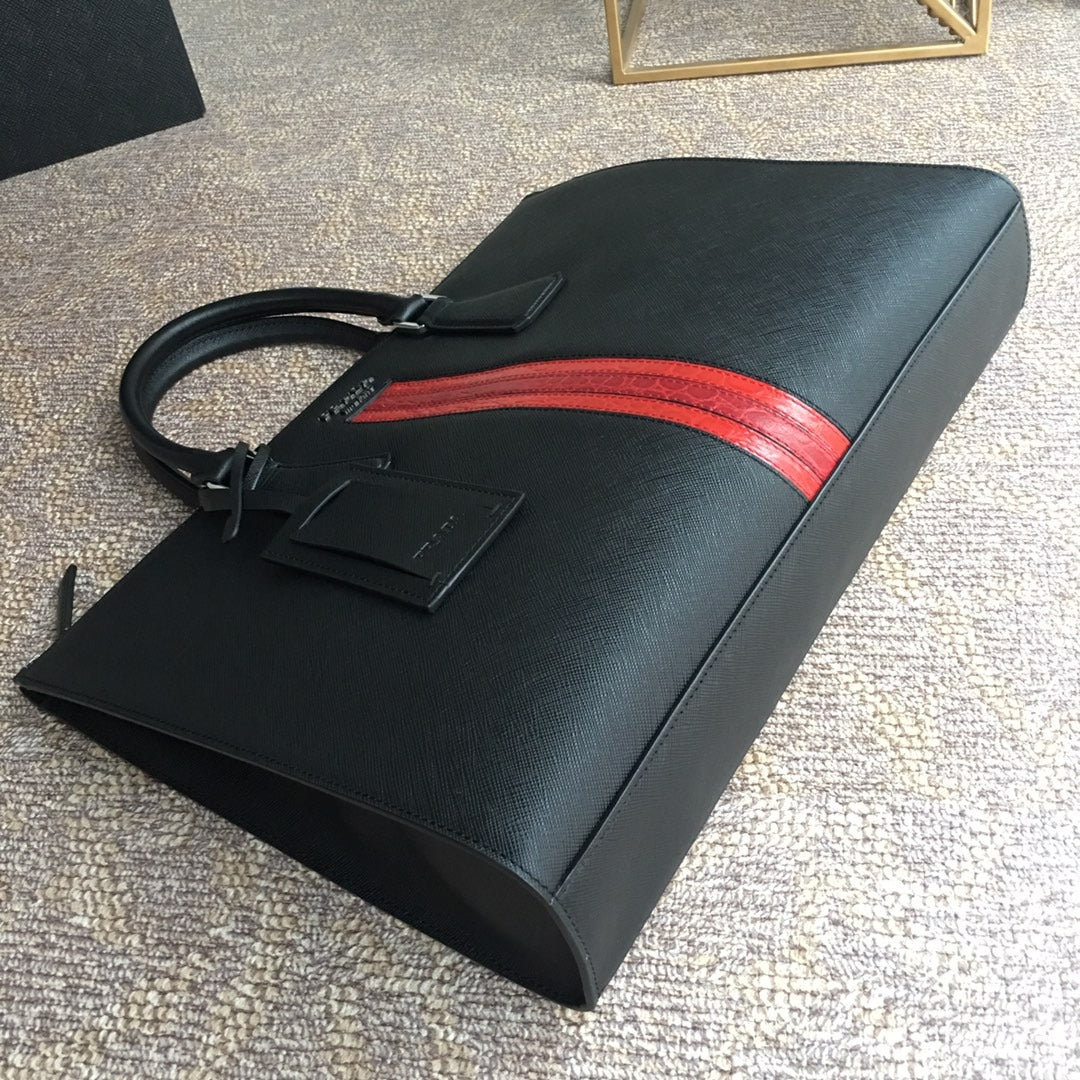 Pronta Entrega – Bolsa Modelo Prada Galleria Média em Couro Saffiano