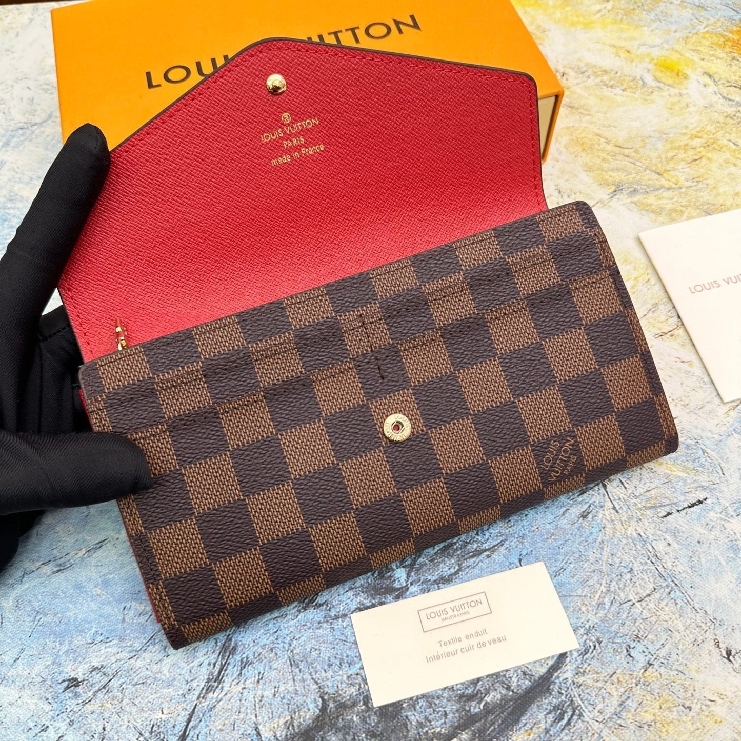 Pronta Entrega – Carteira Modelo Louis Vuitton Sarah