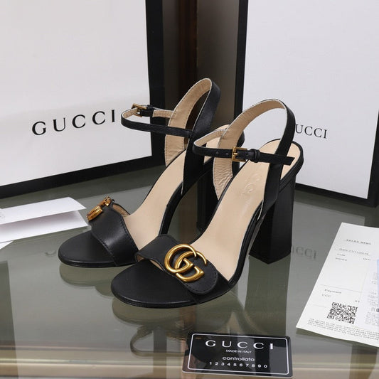 Pronta Entrega – Sandália Gucci com Duplo G